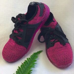 Beyond Protection Pink Steel Toe Sneakers
